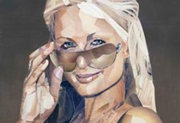 Paris Hilton Porn Portrait Sold To British Artist