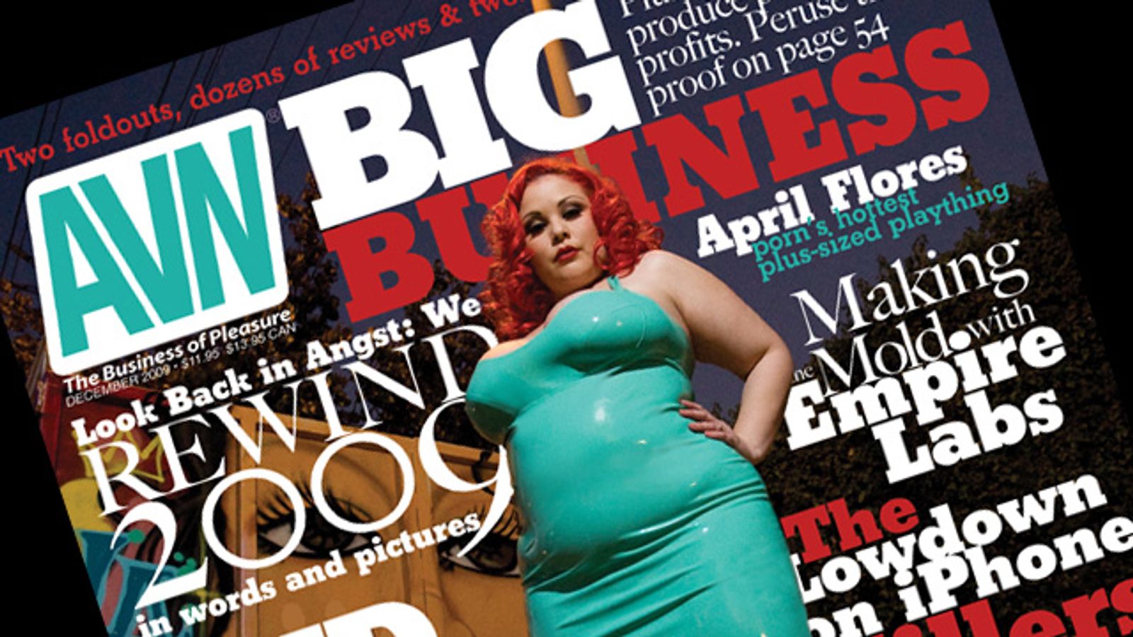 On the Plus Side: AVN's First BBW Cover