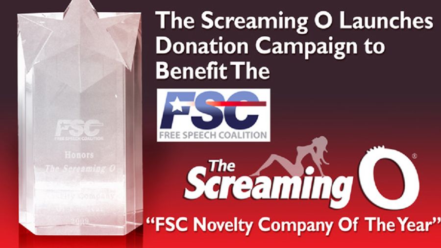 The Screaming O Launches Donation Campaign for Free Speech Coalition