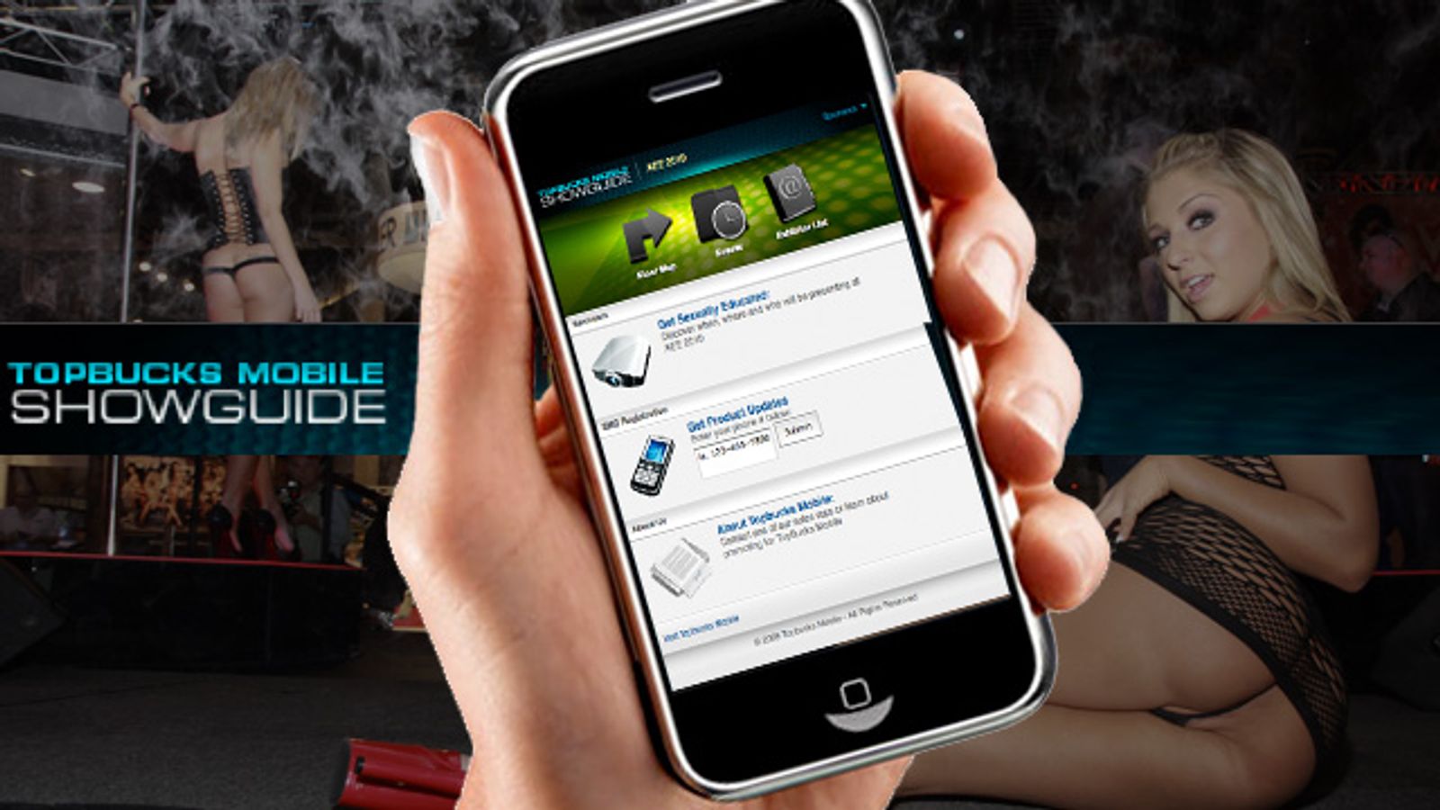TopBucks Mobile Launches Mobile Show Guide for AEE