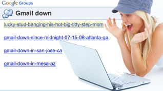 Google Porn Group Launches During Gmail 'Blackout'