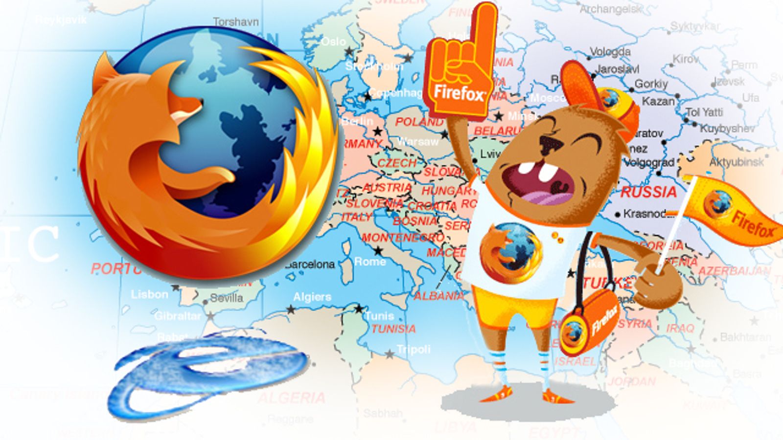 Firefox3 Edges Past IE7 in Euro-use