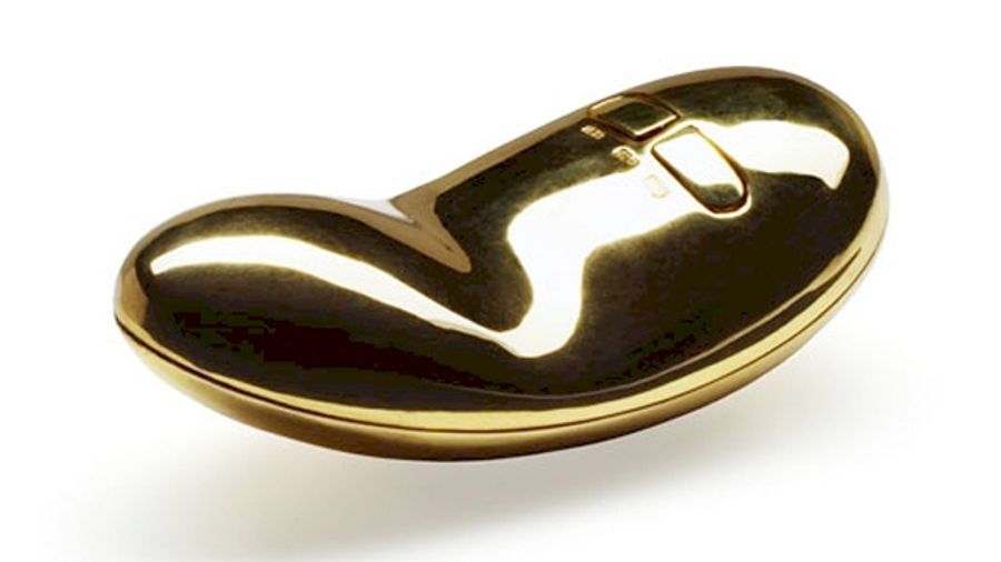 Eros Boutique Carrying LELO's 18k Gold Vibrator