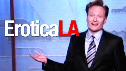 'Tonight Show' Host Conan O'Brien Ribs Erotica LA