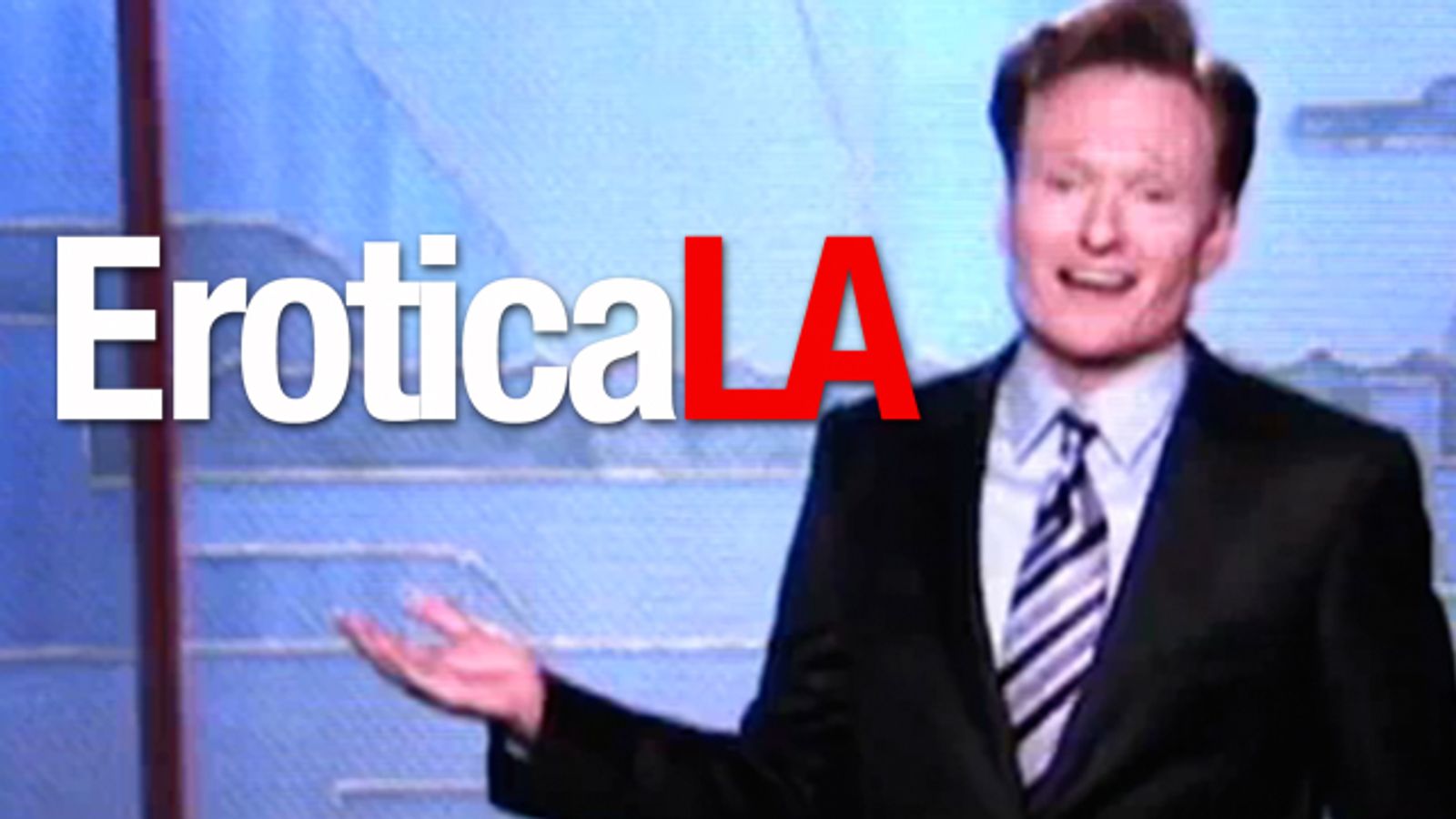 'Tonight Show' Host Conan O'Brien Ribs Erotica LA