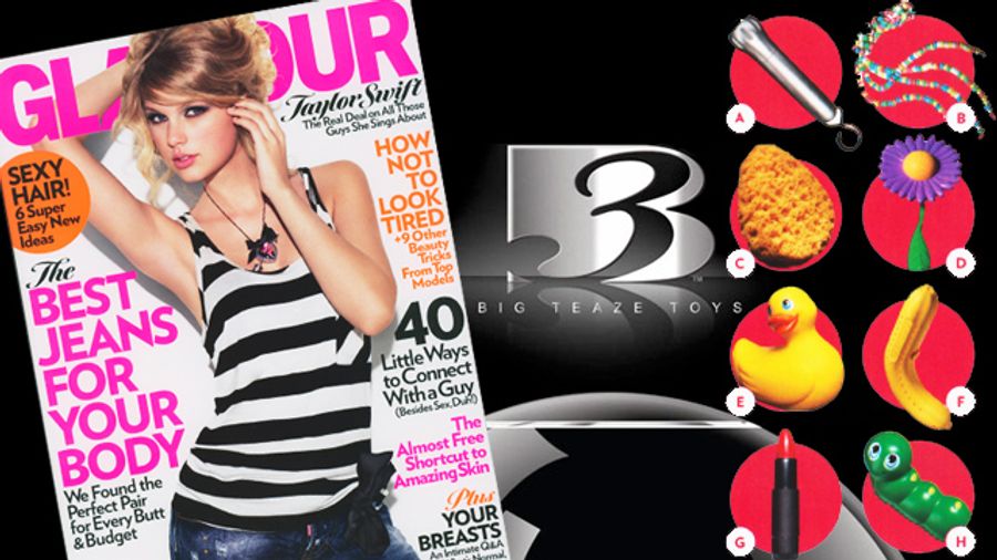 Big Teaze Toys Featured in 'Glamour' Magazine