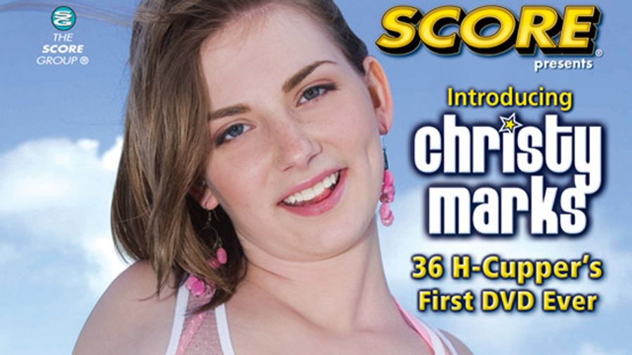 Score Debuts H-Cup Teen Christy Marks' First Hardcore Scene on DVD