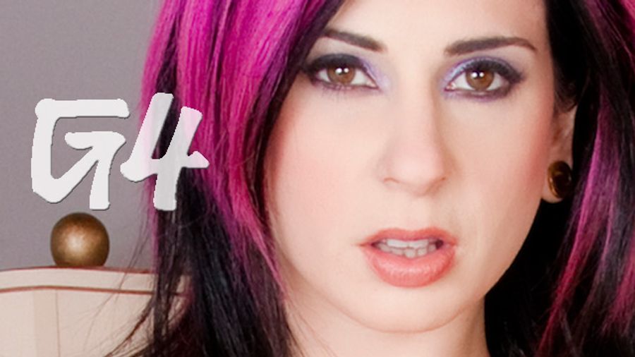 Joanna Angel Appears on G4 TV’s Attack of the Show Tonight