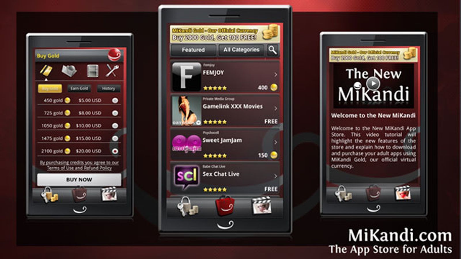 MiKandi Launches Redesigned Mobile App Store, Virtual Currency