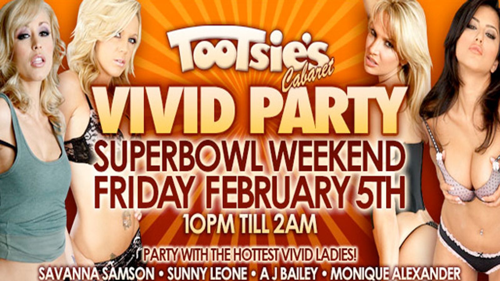 Vivid Girls and Shauna Sand to Host Super Bowl Party in Miami
