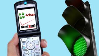 4chan Traffic Stop and Go on Verizon Wireless