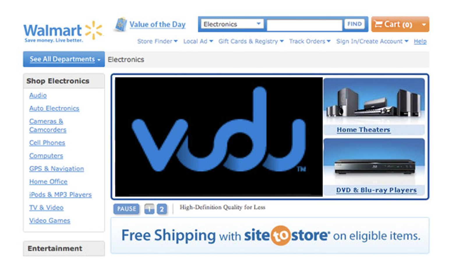 Wal-Mart Will Drop Porn in VUDU Deal