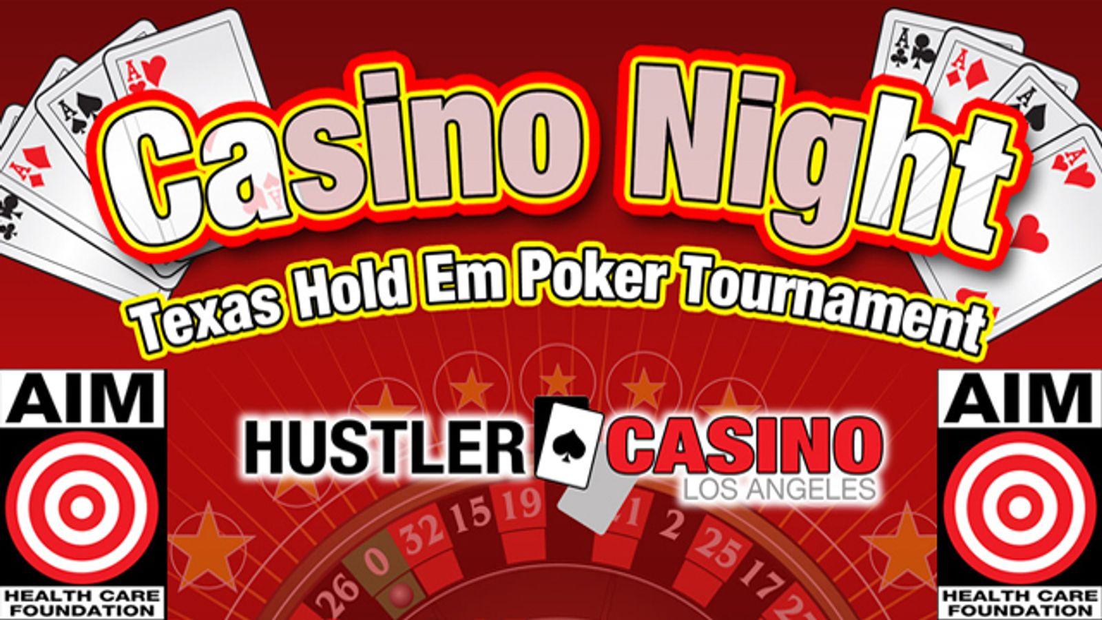 Hustler Casino to Host AIM Fundraiser
