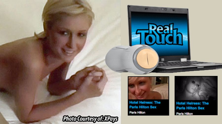 AEBN Offers Hilton Sex Video on VOD Network and RealTouch