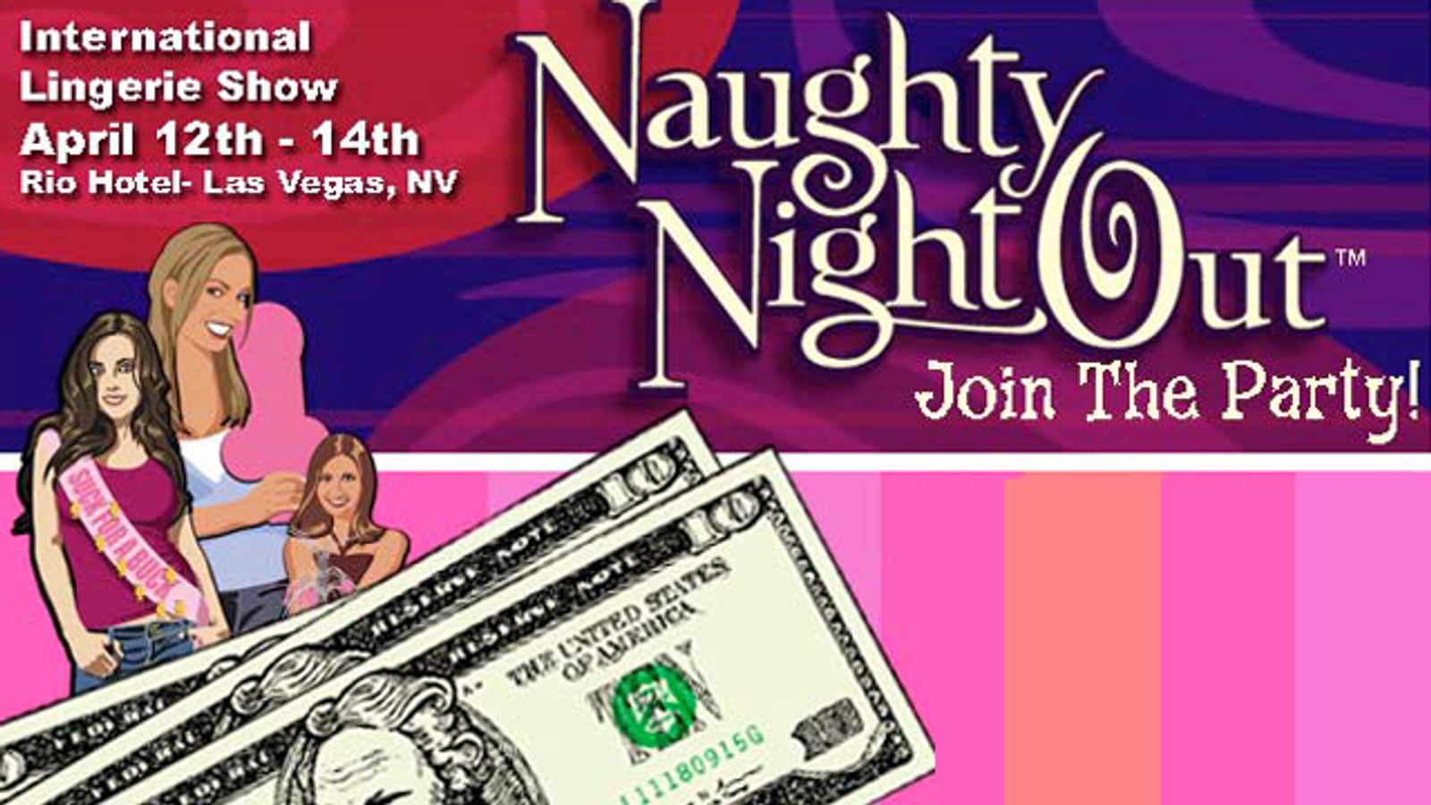 Naughty Night Out Gives Cash on the Spot