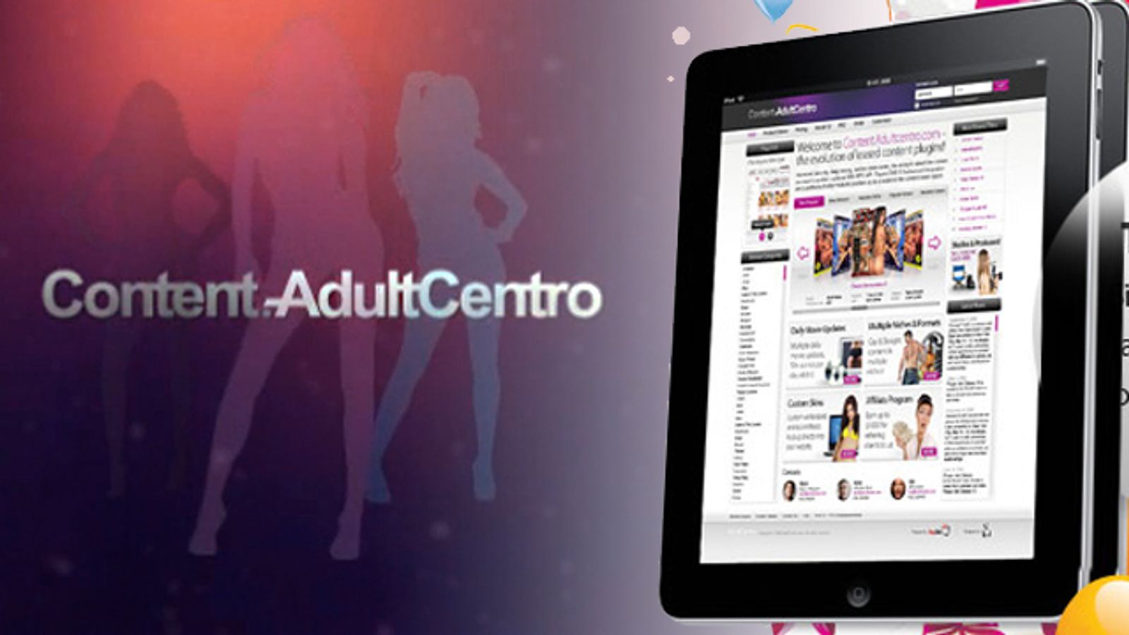 AdultCentro Launches iPad Web App