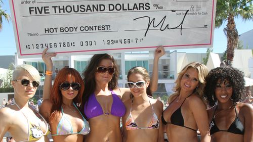 Hot Body Contest Highlights 'Ditch Friday' Pool Party in Vegas