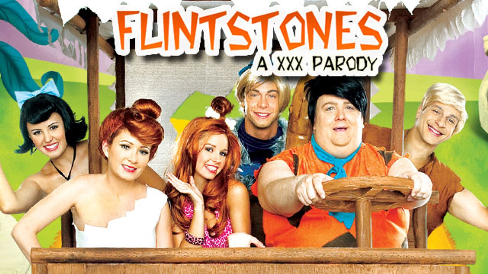 Cast of the flintstones: a xxx parody