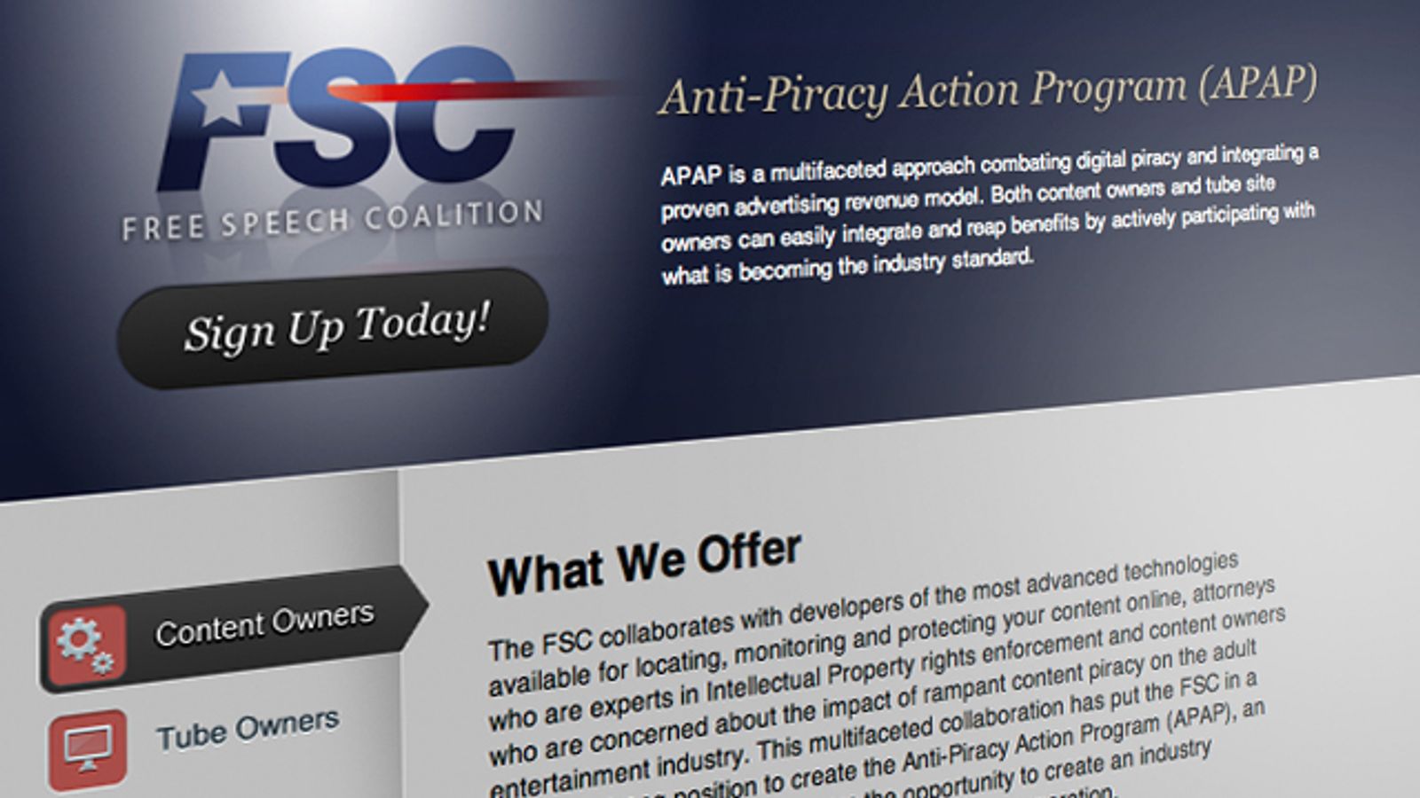 Pink Visual Donates Website to FSC Anti-Piracy Action Program