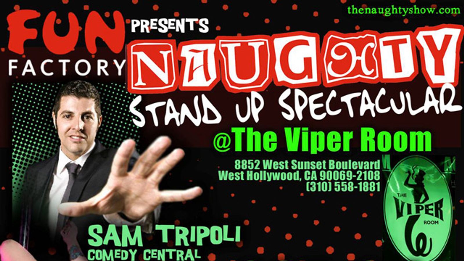 Fun Factory Presenting Naughty Stand Up Spectacular Oct. 8