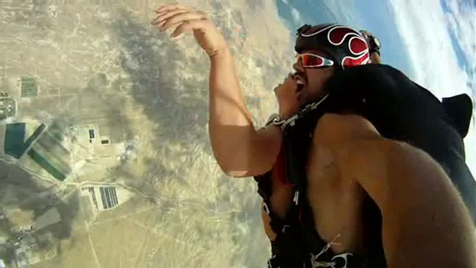 Adult Performer Voodoo Sacked After Skydiving Shag