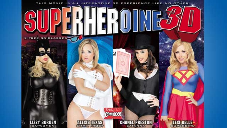 Extreme Comixxx Unveils 'Super Heroine 3D' Box Art