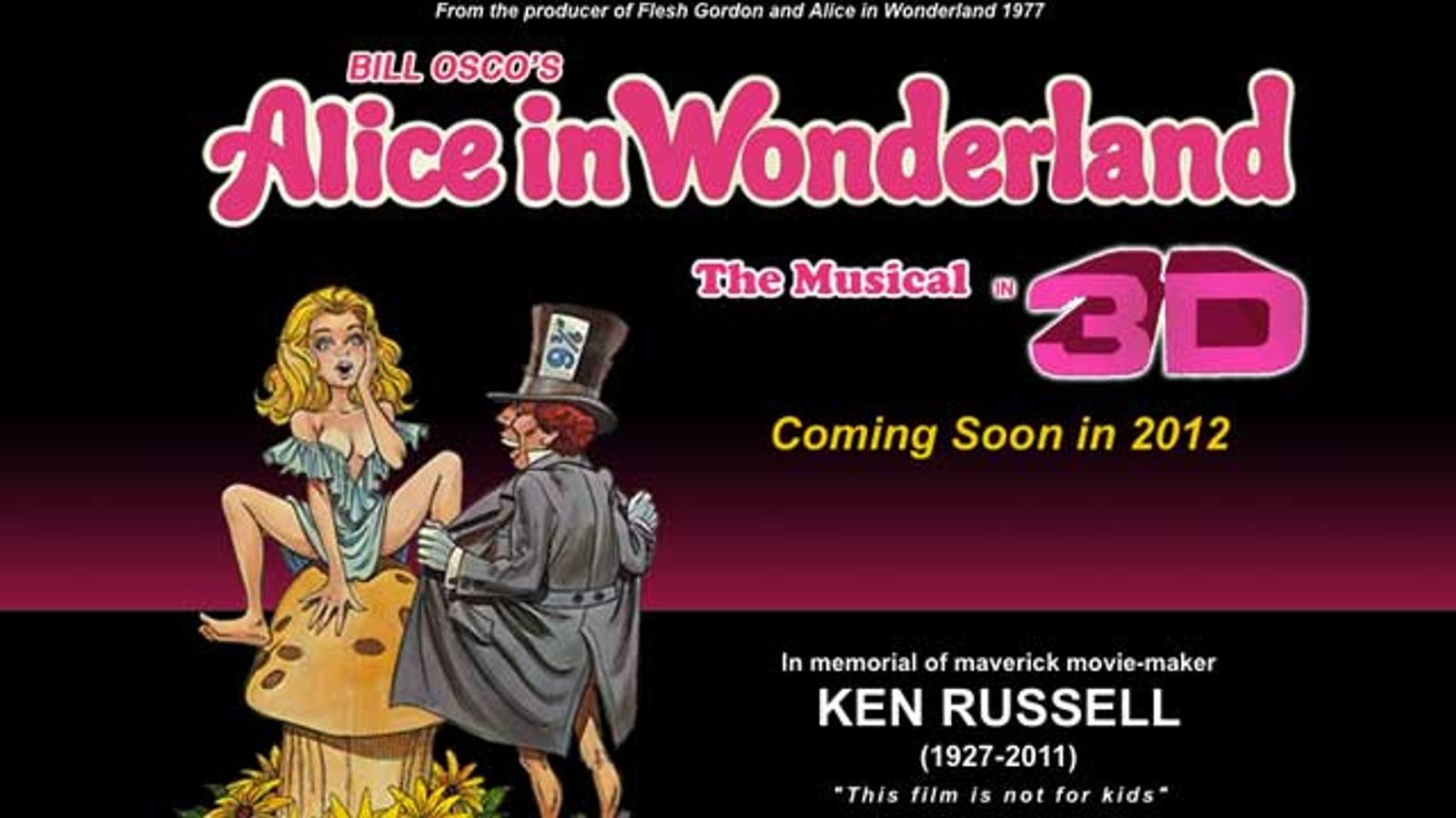 Bill Osco's X-Rated Alice in Wonderland To Be Remade... in 3D?