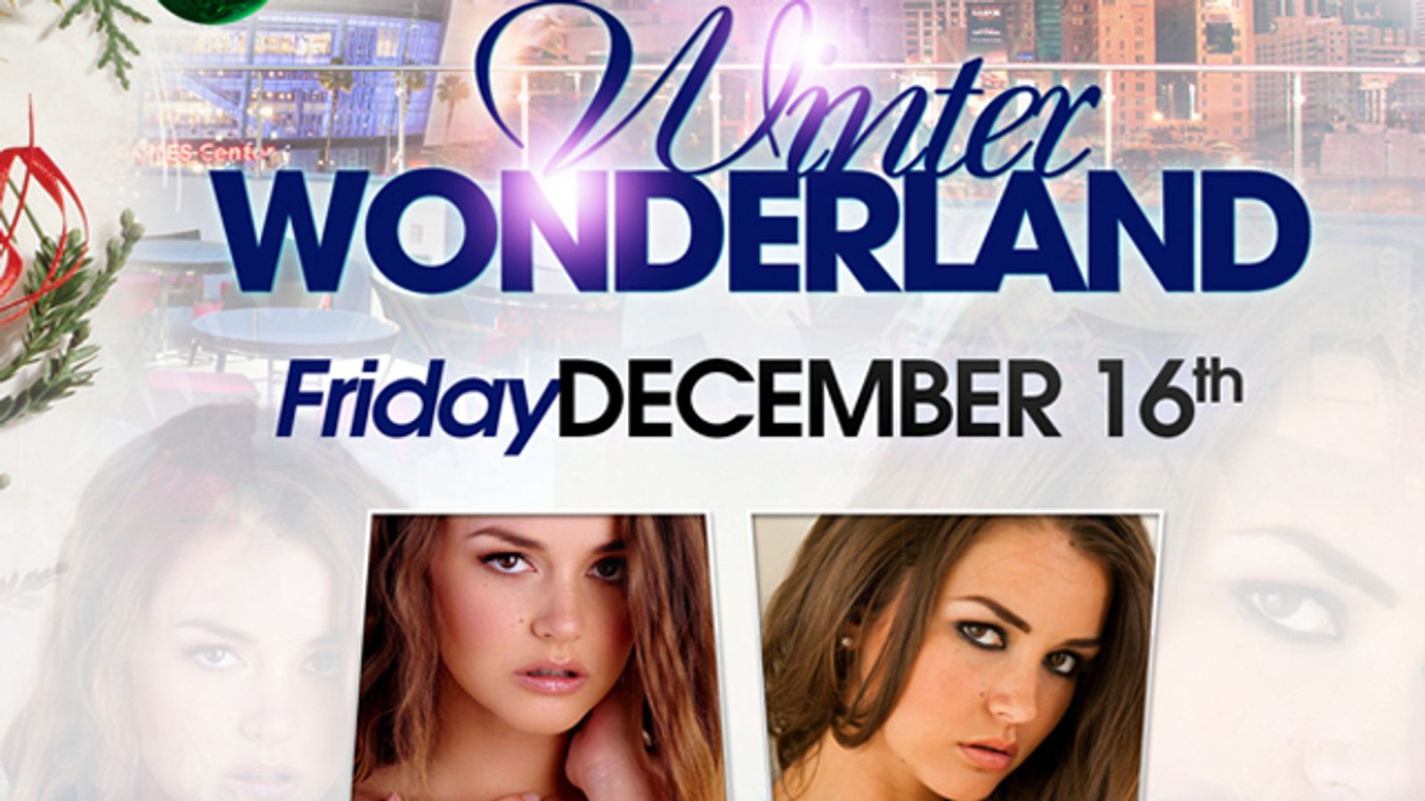 Allie Haze Hosting Vivid’s Winter Wonderland Party Friday
