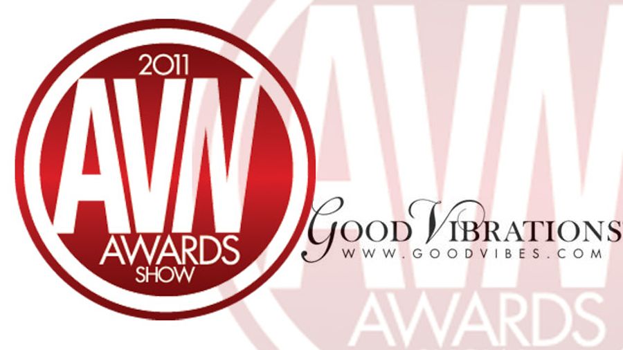 Good Vibrations Named Best Retail Chain at AVN Awards