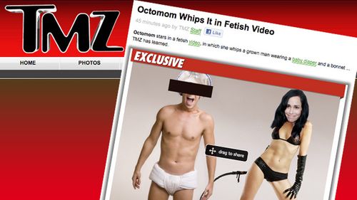 Octomom Whips Up Fetish Video; Offers for Tape Roll In