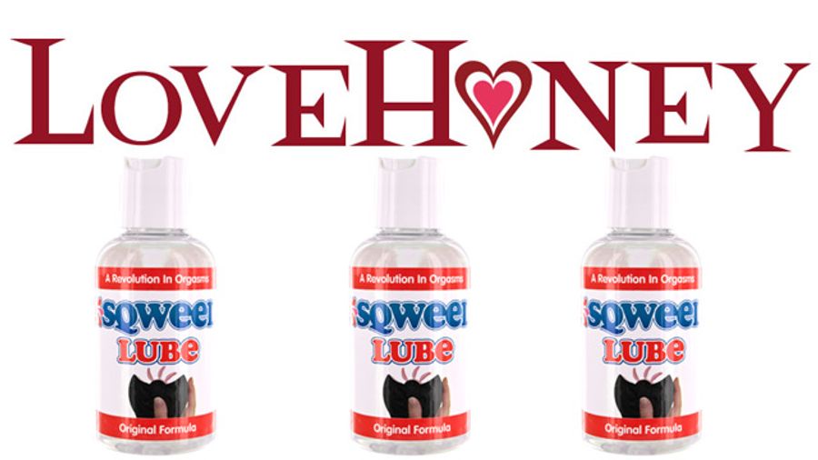 LoveHoney Streets Custom Water-based Sqweel Lube, O-face Included