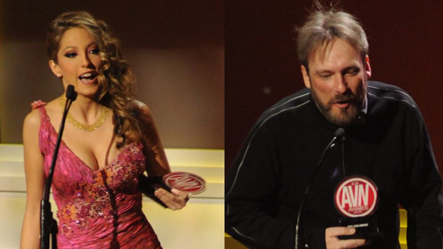 AVN Awards Winners: Jenna Haze, Mason and William H.