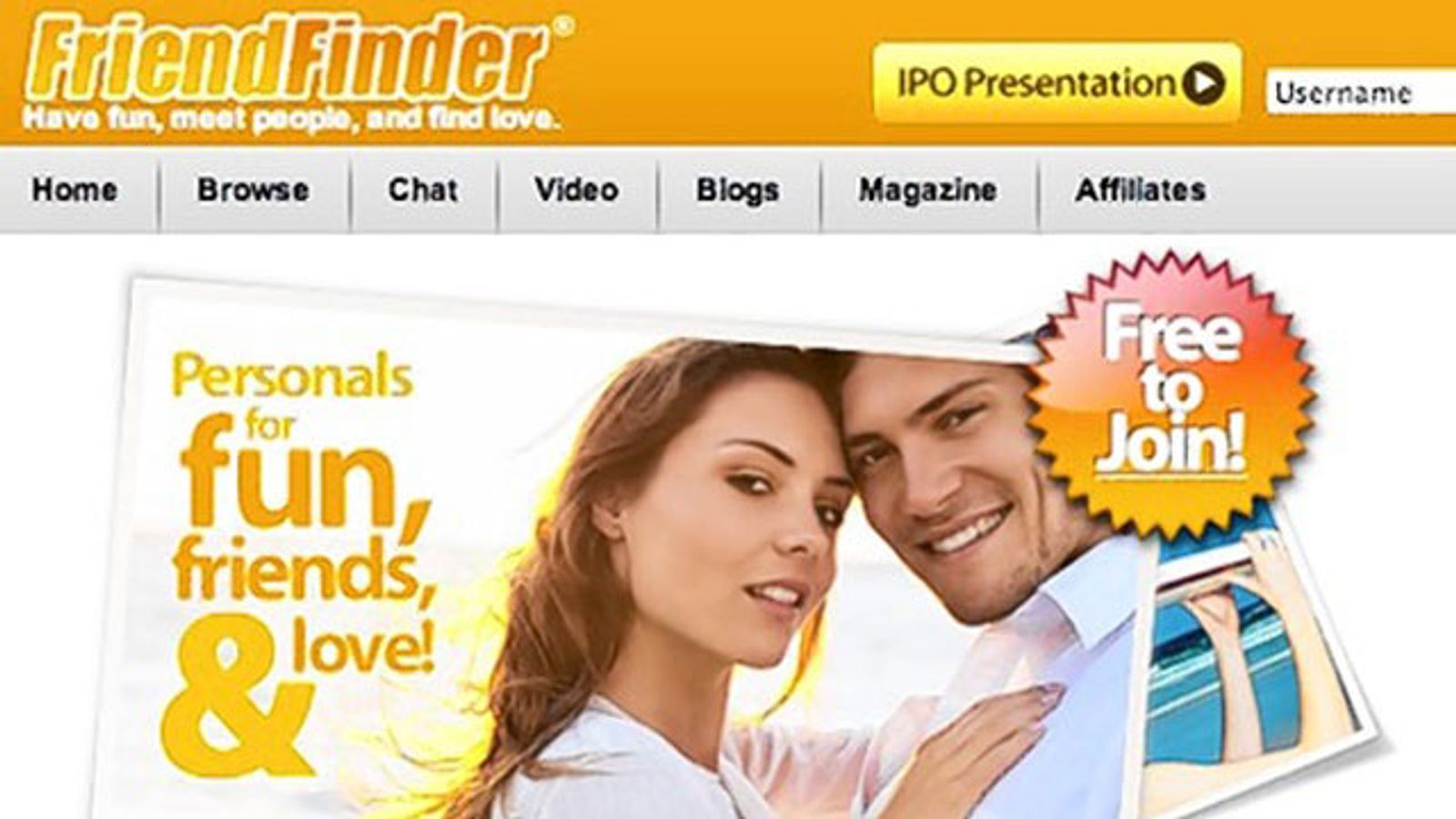 FriendFinder Networks Announces $50+ Million IPO