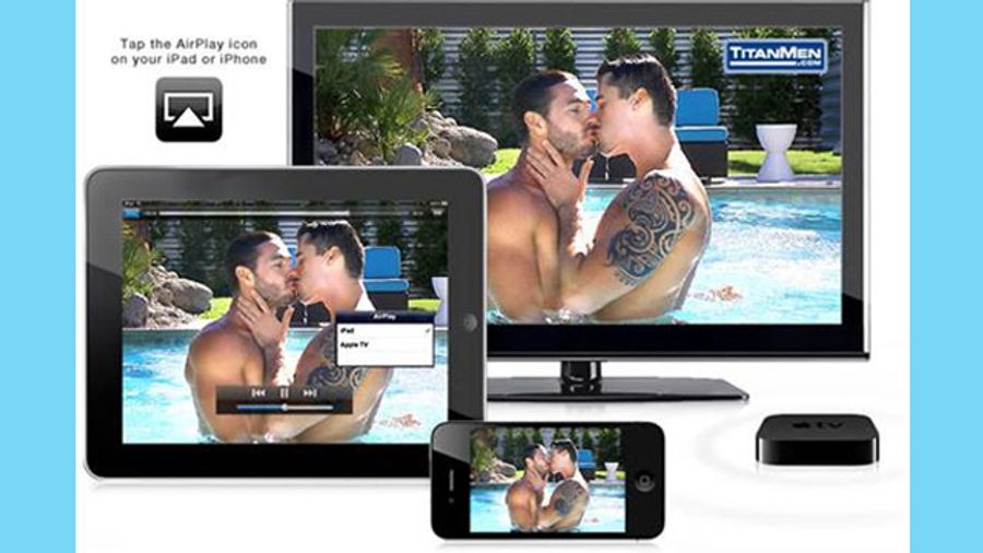 TitanMen Uses Apple Airplay to Stream Video-on-Demand to Televisions