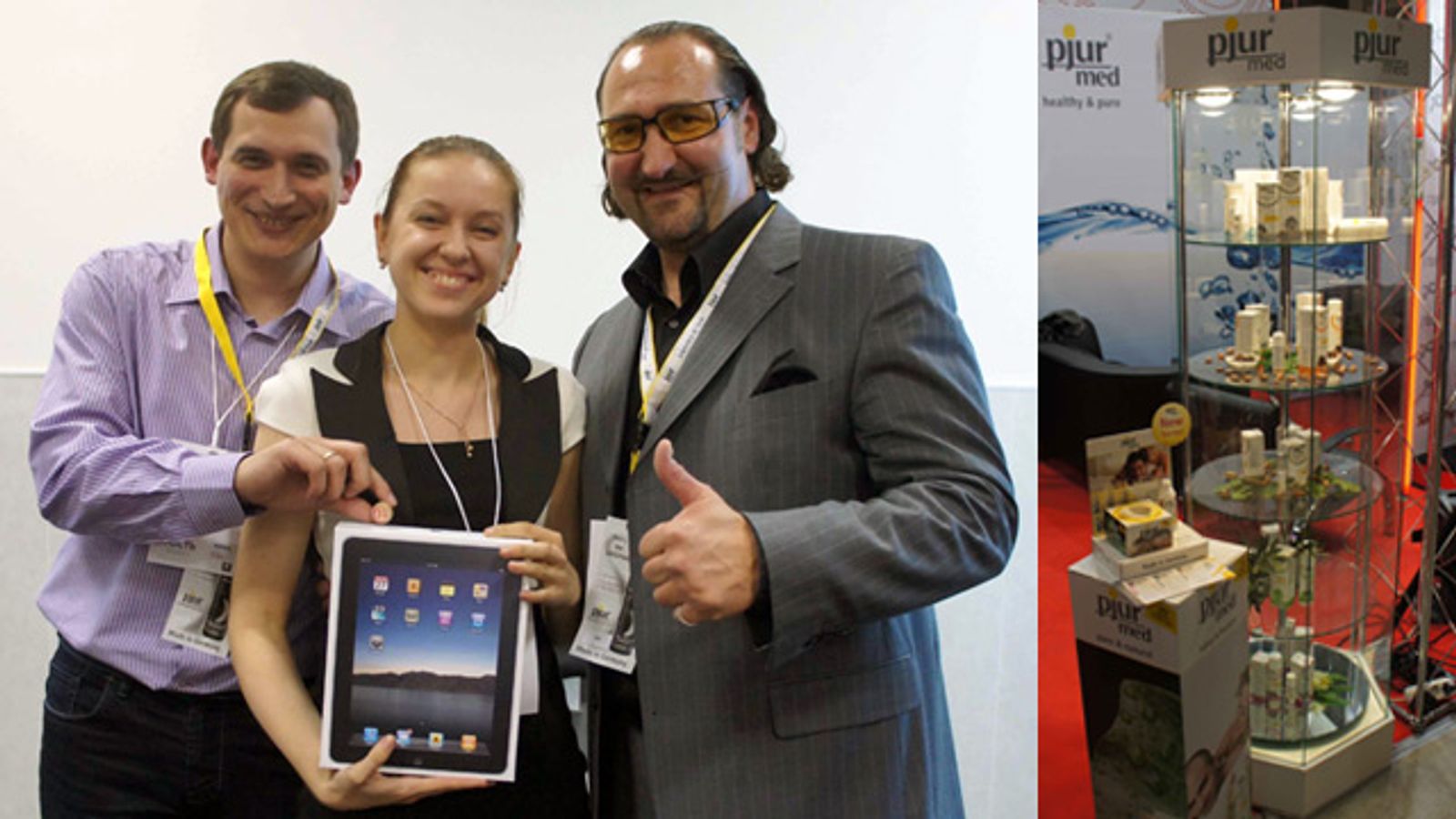 Pjur Leads Workshops, Raffles Off iPad at Moscow’s X Show