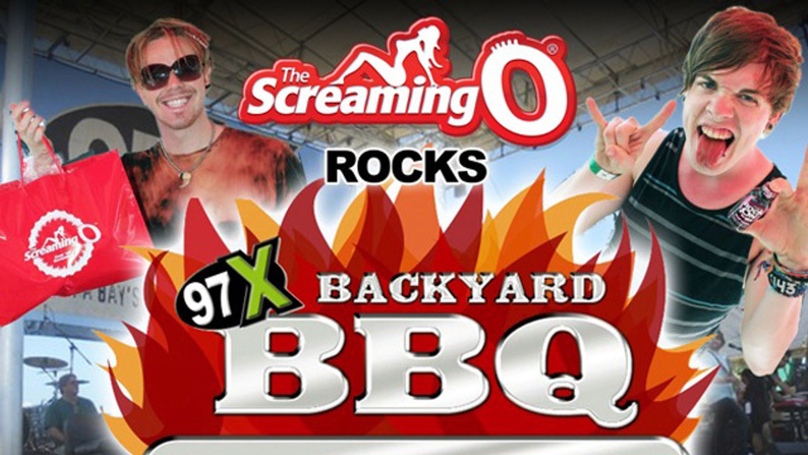 The Screaming O Added Sizzle to Tampa's 97X Backyard BBQ AVN