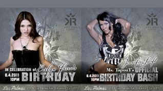 Evilyn Fierce, Jennifer Swift Celebrate Birthdays Sat. in L.A.