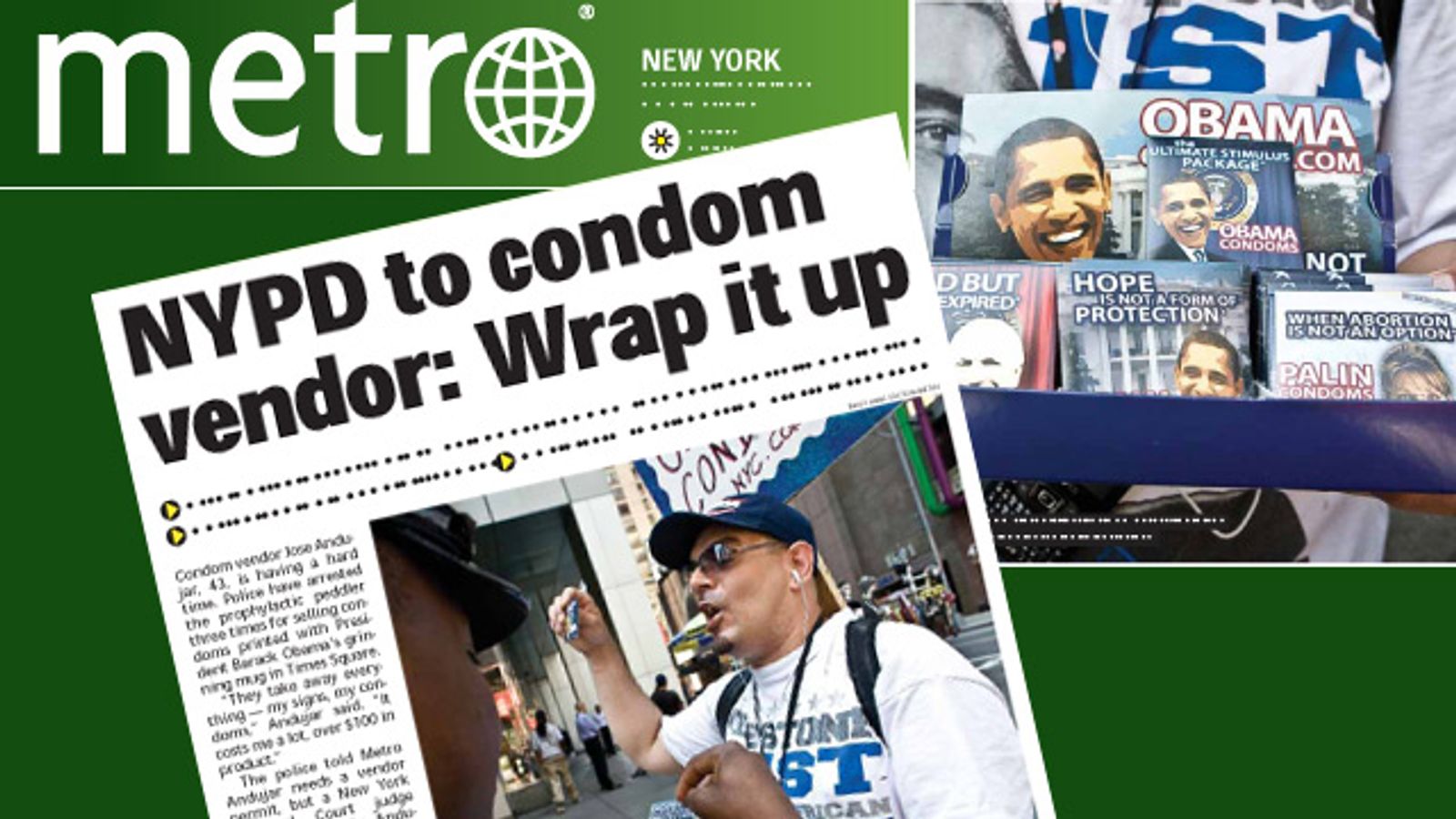 Court Rules In Favor of Obama Condoms Seller