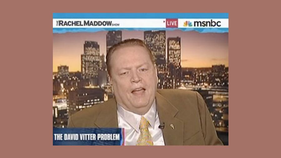 Flynt Visits Maddow to Weigh in on Vitter, Livingston and Weiner