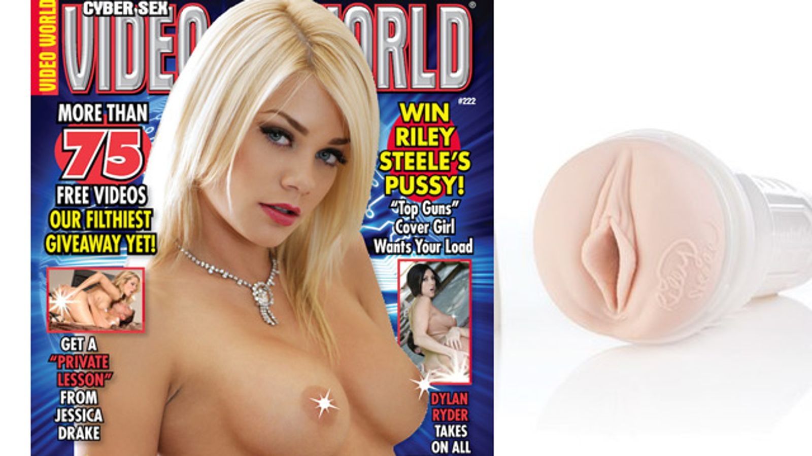 Riley Steele Makes An Offer You Can’t Refuse on ‘Video World’ Cover