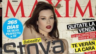 Stoya Featured on Cover of Maxim Latin America