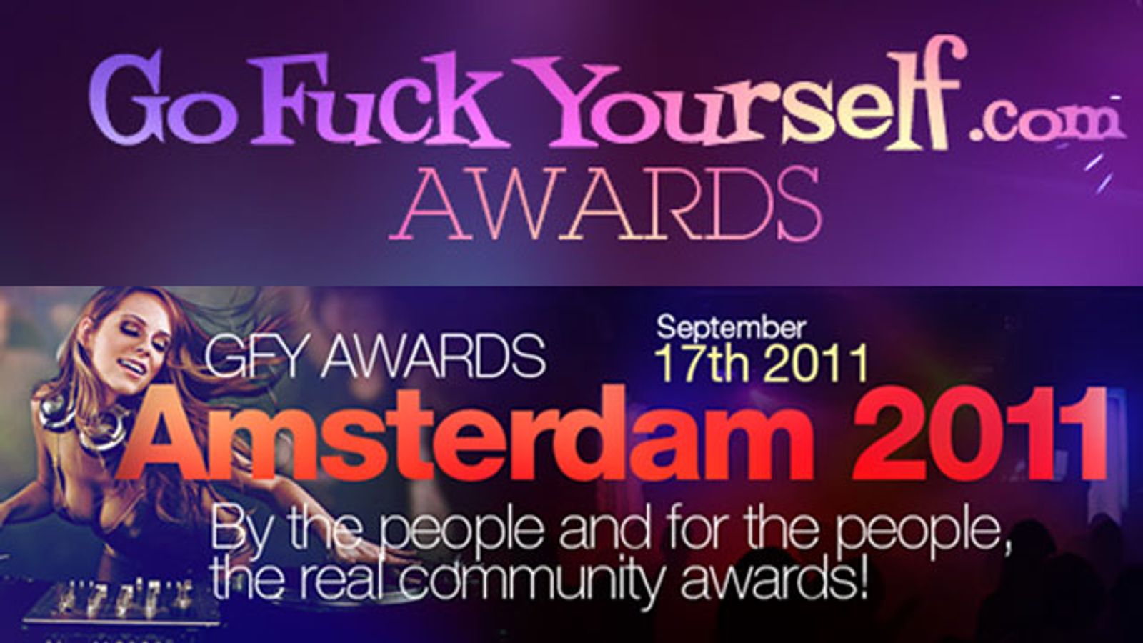 1st Annual GFY People's Choice Awards in Amsterdam