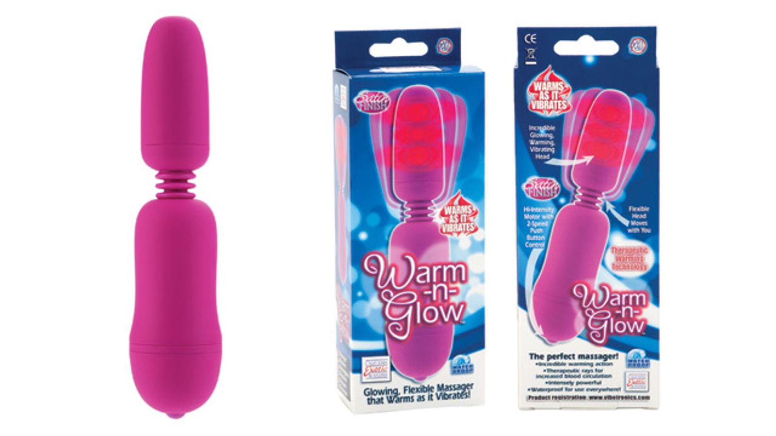 California Exotic Novelties Introduces Warm-n-Glow Vibes