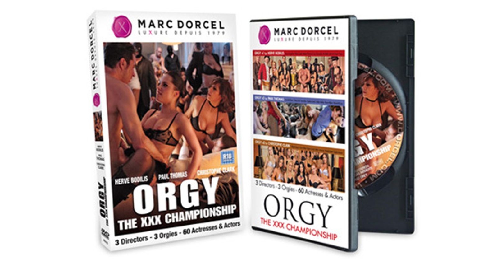 Marc Dorcel Drafts 3 Top Directors to Compete in Orgy Release