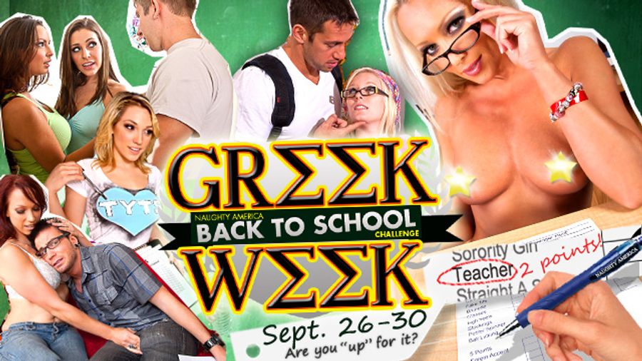 Naughty America Goes Back-to-School with ‘Greek Week’