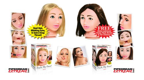 Pipedream’s Fuck My Face Mega Masturbator Now Available