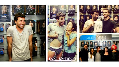 Doc Johnson, Romantix Celebrate Successful James Deen Signing