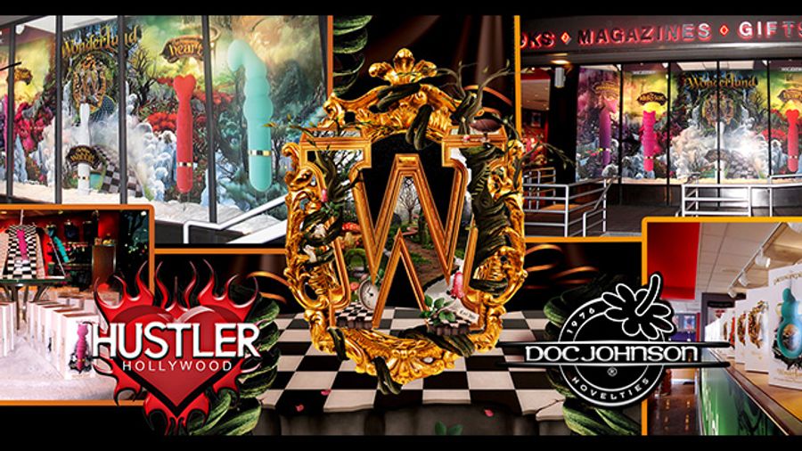 Doc Johnson, Hustler Hollywood Unveil WonderLand Display on Sunset Boulevard