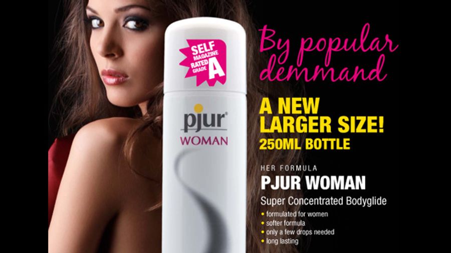 Pjur's New Bottle Size Met with Excitement