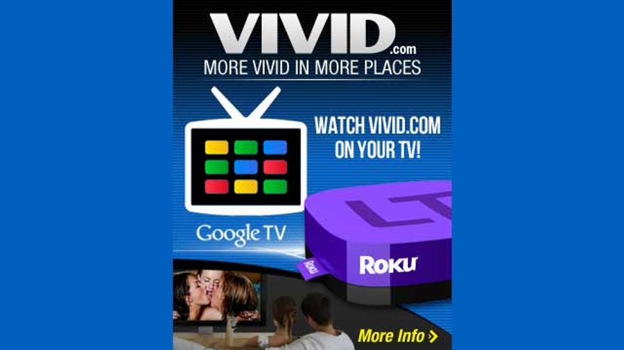 Vivid Movies Now Available on Roku Set-Top Box